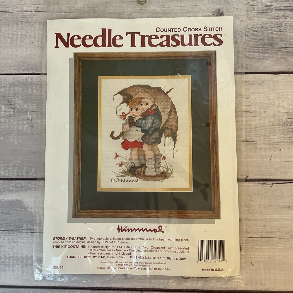 JCA Needle Treasures Counted Cross Stitch Hummel Stormy Weather 02641